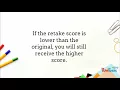 Study Tip Retaking Exams
