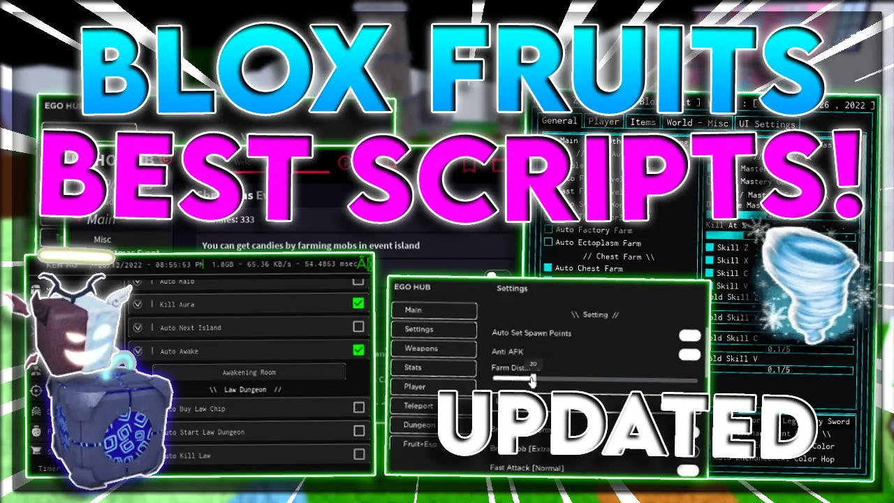 [🔥NEW!] Blox Fruits Script / Hack | NEW AUTO FARM + Get All Fruits | Mastery | *PASTEBIN 2022*