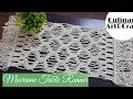 Macrame Table Runner DIY Macrame Table Runner Tutorial KOLAY MAKROME RUNNER YAPIMI BOHO DECOR