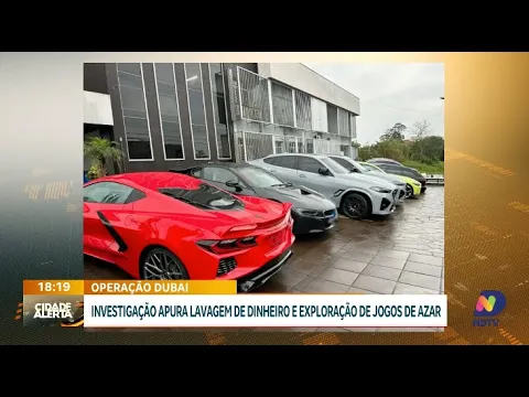 Operação Dubai: investigação apura lavagem de dinheiro e exploração de jogos de azar