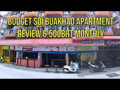 Download MP3 BUDGET SOI BUAKHAO APARTMENT REVIEW MONEY ONE HOTEL 6,500BHT MONTHLY *Details In Description*