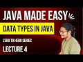 DATATYPES - JAVA PROGRAMMING in hindi Java course for beginner hindi Java tutorial in Hindi 2022