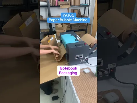 Machine à bulles en papier kraft, papier tampon à haute résistance pour éviter les dommages en transit transfrontalier.