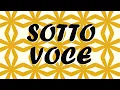 Download Lagu Sotto Voce - Official Lyric Video