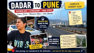 mumbai to pune road trip shivneri bus lonavala stops u0026 expressway views travel food mumbai