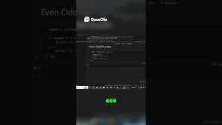 Even or Odd in Python Quick Interview Tip