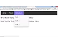 Make a Drop Down Website Menu Using HTML CSS