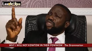 fadda the grammarian why i will not kowtow in their powwow 