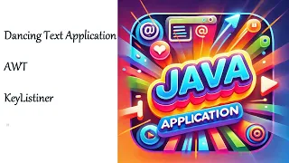 20 Applying OOP in Java Hands On with AWT KeyListener Interface Part E