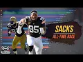 NFL Career Sack Leaders Over Time 1960 2026 Yearly Top 5 Sack Leaders
