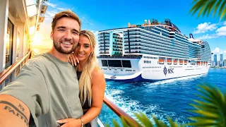 WIJ GAAN HET GIGANTISCHE CRUISESCHIP OP! 1 GROOT FEEST!🎉🚢