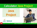 Calculator Project using switch case control statement in java