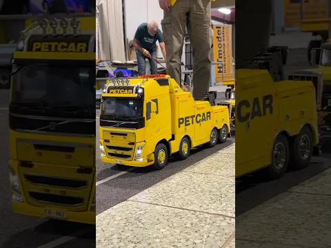 RC Truck Rescue Volvo PETCAR |RC AutoShow Nitra 26