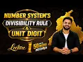 40 Number System Divisibility Rules Unit Digit Trick Lecture 1 Punjab Govt Exams Avtar Brar