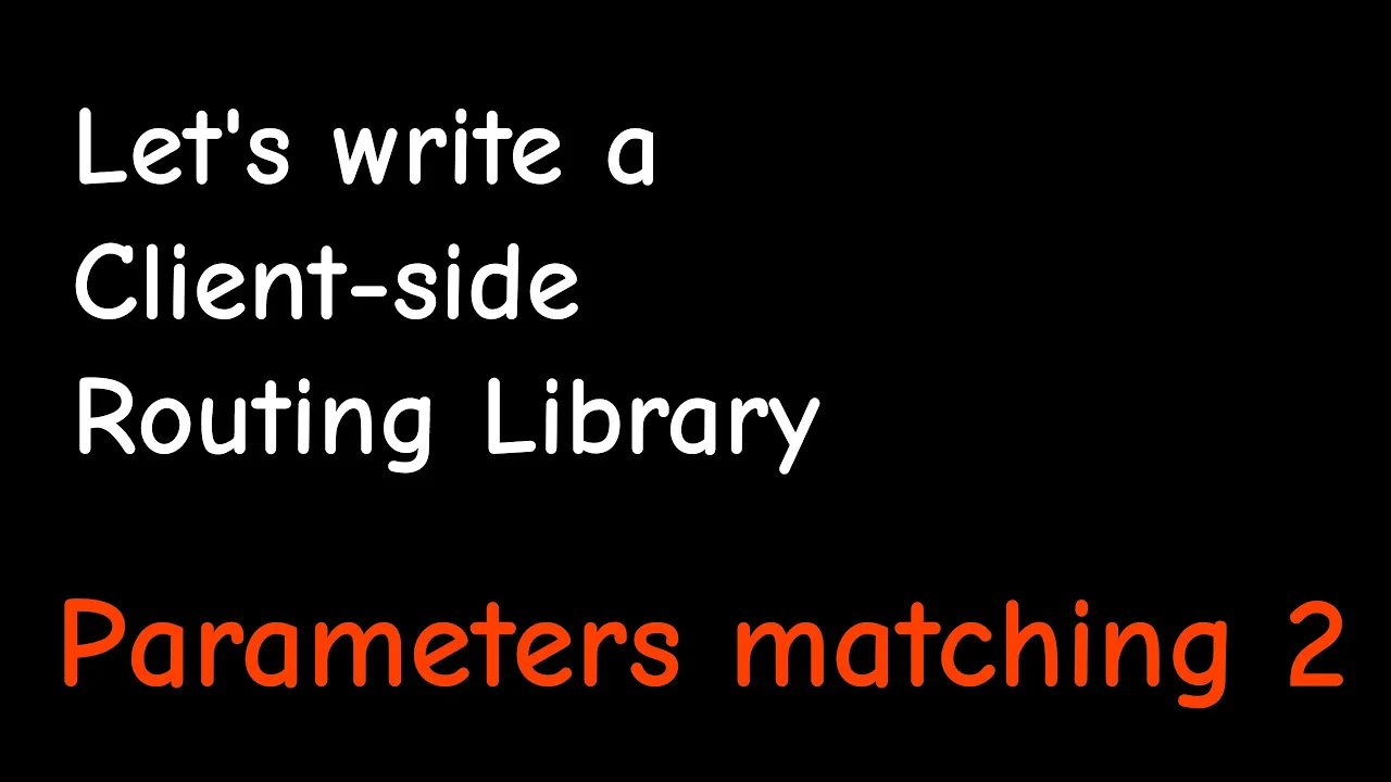 Specifying parameter matchers in the file path [17/21]