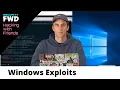 Watch Hackers Demonstrate Windows Exploits Privilege Escalation ft Kilian from SecurityFWD