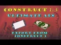 Ultimate Ads for Construct 2 and 3 - Exporting from Construct 3