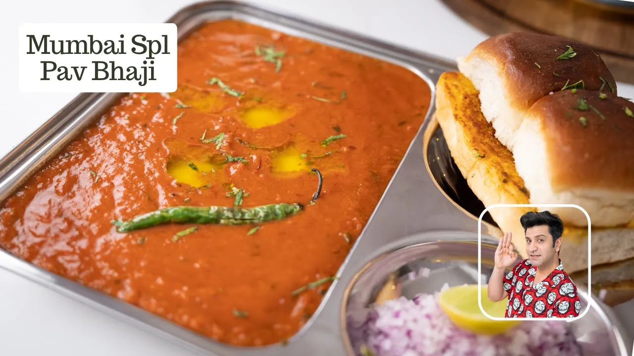 Mumbai Spl Pao Bhaji   Pav Bhaji            Kunal Kapur Street Food