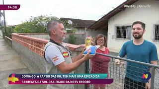 Carreata da Solidariedade mobiliza Joinville em nova edição promovida pela NDTV Record