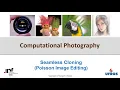 Seamless Cloning Poisson Image Editing