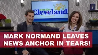 mark normand leaves news anchor in tears