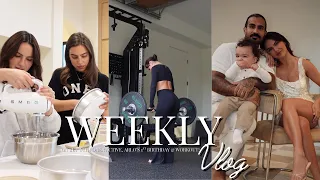 WEEKLY VLOG: On Set With Oner Active, Arlo's 1st Birthday, Workout & More