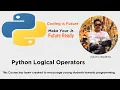 Python Logical Operators