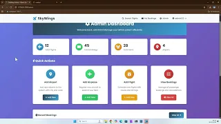 Airline Management System in Python Flask MySql Full Project Demo