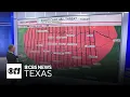 Large hail possible with scattered storms across North Texas on Thursday