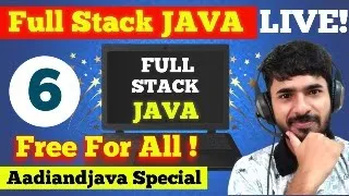 JAVA FULL STACK FREE FOR ALL DAY 6 Datatypes in JAVA Typecasting in JAVA aadiandjava