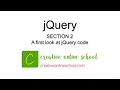 JQuery Full Course