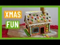 How to make a gingerbread house FREE TEMPLATE