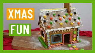 How to make a gingerbread house FREE TEMPLATE