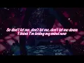 The Chainsmokers - Don't Let Me Down (feat. Daya) (Hardwell & Sephyx Remix/Lyrics)