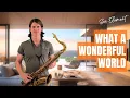 Download Lagu Louis Armstrong - What A Wonderful World (cover Sax Element)