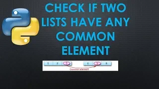 Python program to check common values in two lists Python list Example-5