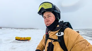 Falling Through The Ice is BAD (solo 780 km on sea ice)