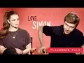 Nick Robinson Katherine Langford On Love Relationships And Playing A Gay Teen In Love Simon