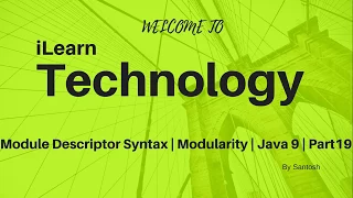 Module Descriptor Syntax Modularity Project Jigsaw Java 9 Part 19