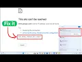 How to Fix DNS PROBE FINISHED BAD CONFIG in Windows 11