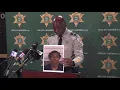 WATCH LIVE SCSO holds presser for B O L O