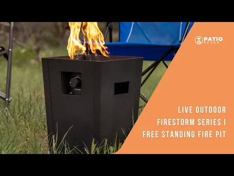 Download MP3 Live Outdoor Firestorm Series I Free Standing Fire Pit