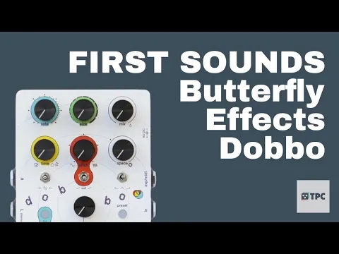 Butterfly Effects Dobbo Granular Pedal | Delicious Audio