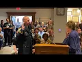 Mike Tyler swearing in as interim chief