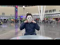 Michael Myers Interrupted by Cat Woman at the Airport. Shocked Crowd!