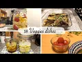 Lagu 18 dishes with veggies and fruits | salad, pickles, marinate and syrup too 🥕🍅🥬