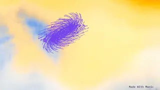 A Fractal Dawn a Murmuration a GLSL Fractal Field a Particle Cloud in manic