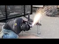 Replacing A-Frame Coupler on a Utility Trailer