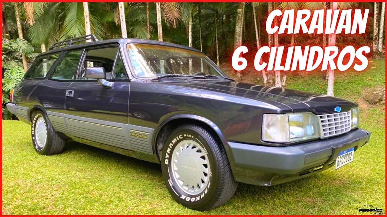 CHEVROLET CARAVAN 1990 MOTOR 6 CILINDROS " CARRO DOS SONHOS"