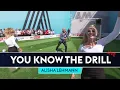 Alisha Lehmann takes on Jimmy in ONE v ONE drill You Know the Drill LIVE